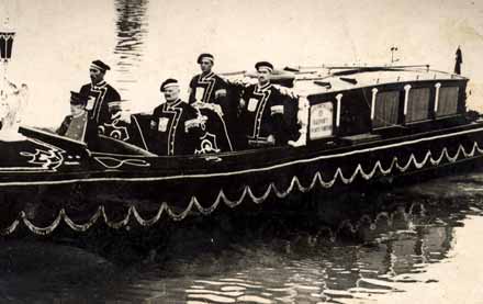 Il trasporto via acqua della salma